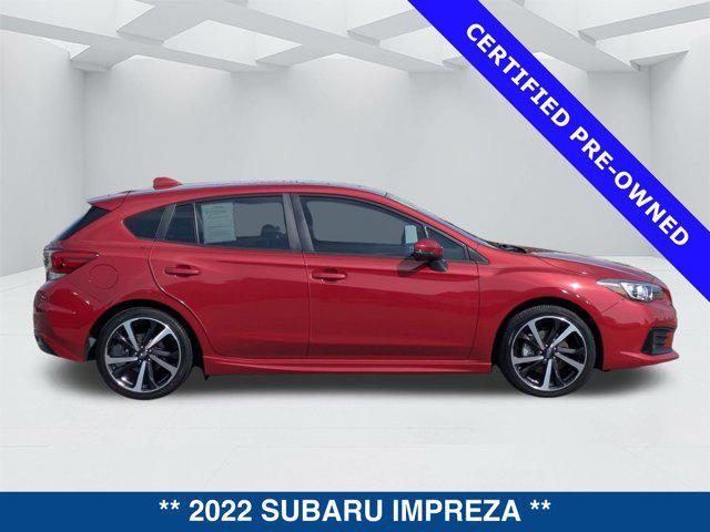 used 2022 Subaru Impreza car, priced at $19,000