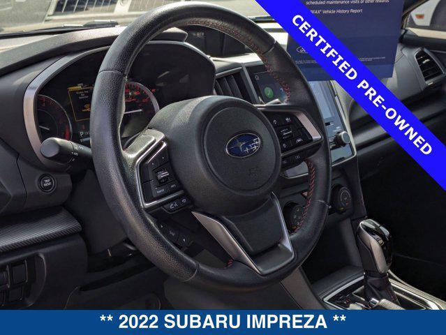 used 2022 Subaru Impreza car, priced at $19,000