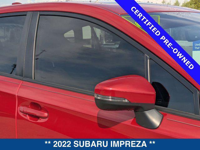 used 2022 Subaru Impreza car, priced at $19,000