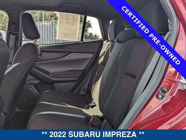 used 2022 Subaru Impreza car, priced at $19,000