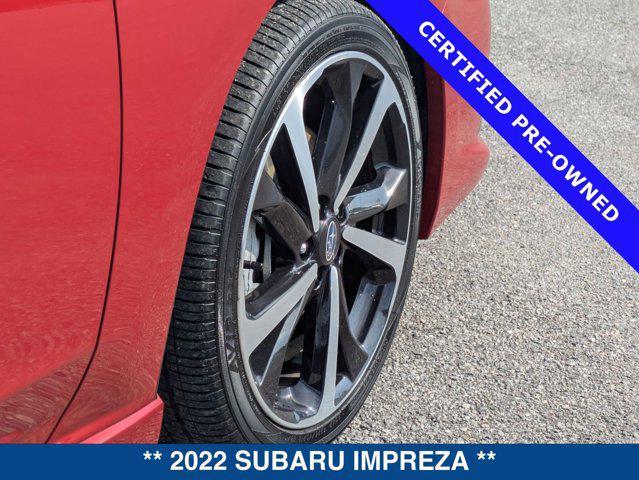 used 2022 Subaru Impreza car, priced at $19,000