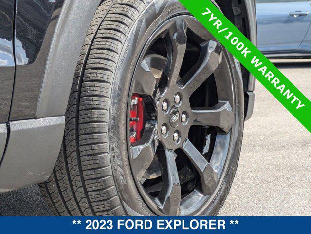 used 2023 Ford Explorer car, priced at $46,500