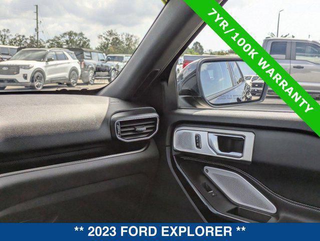 used 2023 Ford Explorer car, priced at $46,500