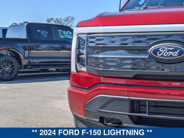 new 2024 Ford F-150 Lightning car, priced at $85,235