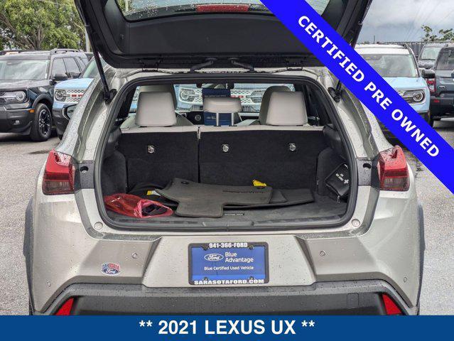 used 2021 Lexus UX 250h car, priced at $29,700