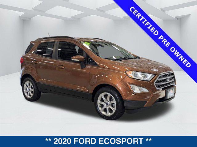 used 2020 Ford EcoSport car, priced at $15,000