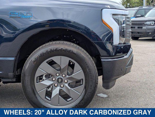 new 2025 Ford F-150 Lightning car, priced at $76,360
