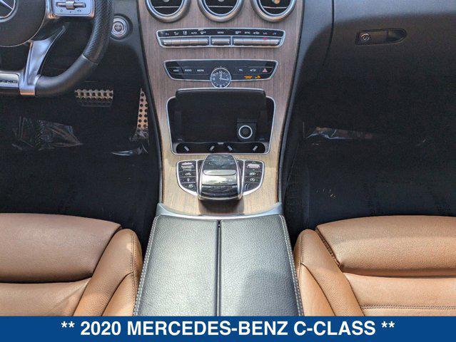 used 2020 Mercedes-Benz AMG C 43 car, priced at $39,997