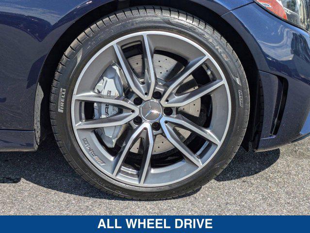 used 2020 Mercedes-Benz AMG C 43 car, priced at $39,997