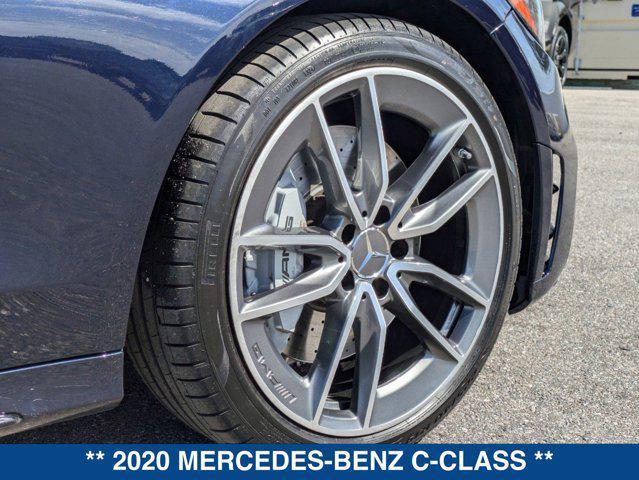 used 2020 Mercedes-Benz AMG C 43 car, priced at $39,997