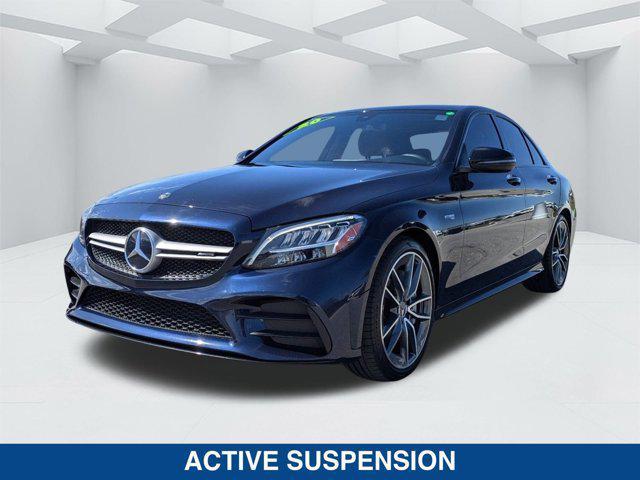 used 2020 Mercedes-Benz AMG C 43 car, priced at $39,997