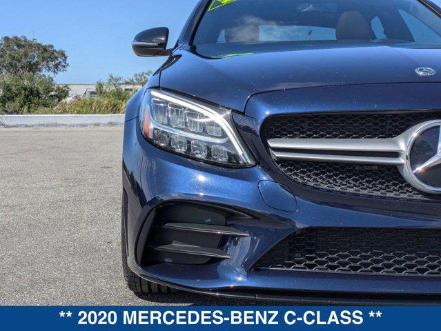 used 2020 Mercedes-Benz AMG C 43 car, priced at $39,997