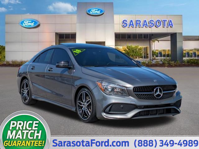 used 2018 Mercedes-Benz CLA 250 car, priced at $18,497