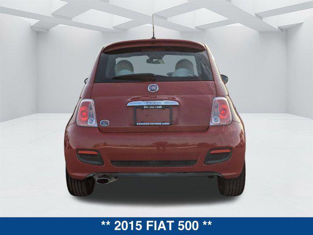 used 2015 FIAT 500 car, priced at $7,900