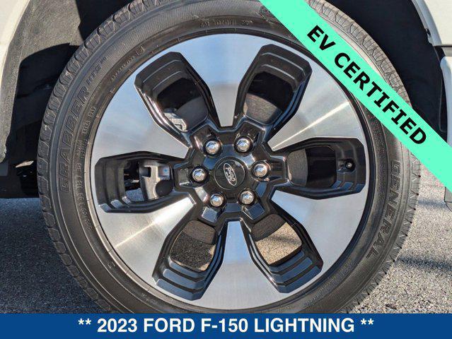 used 2023 Ford F-150 Lightning car, priced at $66,500