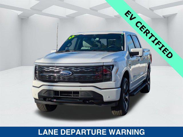 used 2023 Ford F-150 Lightning car, priced at $66,500