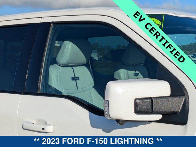 used 2023 Ford F-150 Lightning car, priced at $66,500