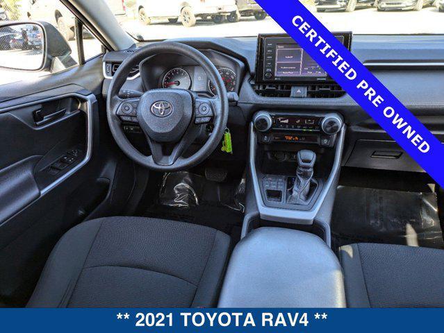 used 2021 Toyota RAV4 car, priced at $23,700