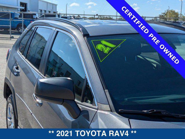 used 2021 Toyota RAV4 car, priced at $23,700