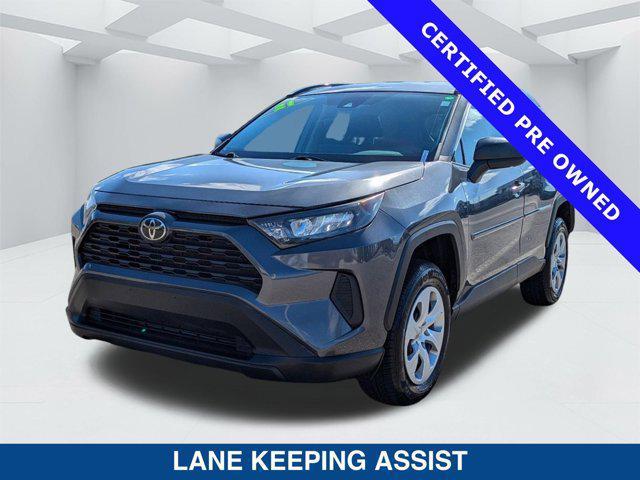 used 2021 Toyota RAV4 car, priced at $23,700