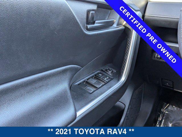 used 2021 Toyota RAV4 car, priced at $23,700