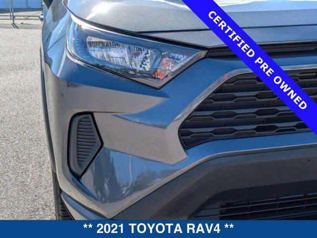 used 2021 Toyota RAV4 car, priced at $23,700