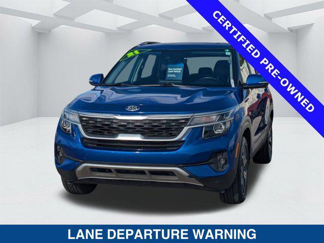 used 2021 Kia Seltos car, priced at $16,500