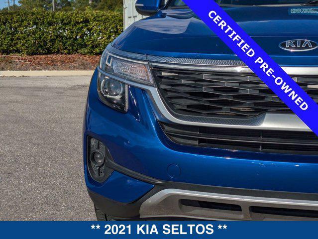 used 2021 Kia Seltos car, priced at $16,500