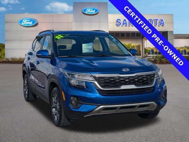 used 2021 Kia Seltos car, priced at $16,500
