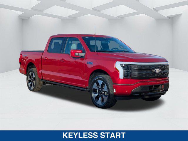 new 2025 Ford F-150 Lightning car, priced at $84,485