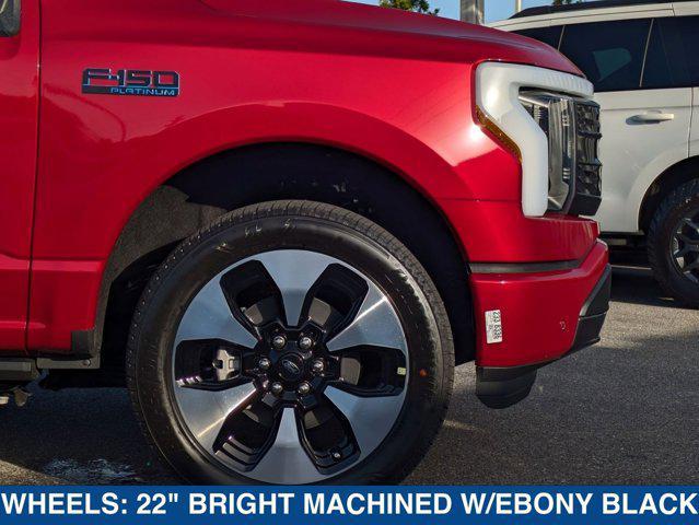 new 2025 Ford F-150 Lightning car, priced at $84,485