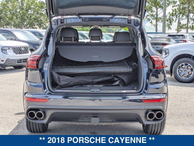 used 2018 Porsche Cayenne car, priced at $33,700