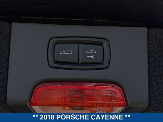 used 2018 Porsche Cayenne car, priced at $33,700