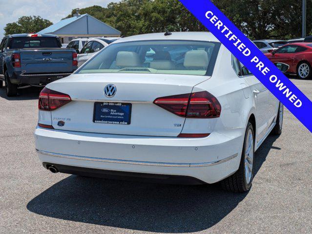 used 2018 Volkswagen Passat car, priced at $18,600