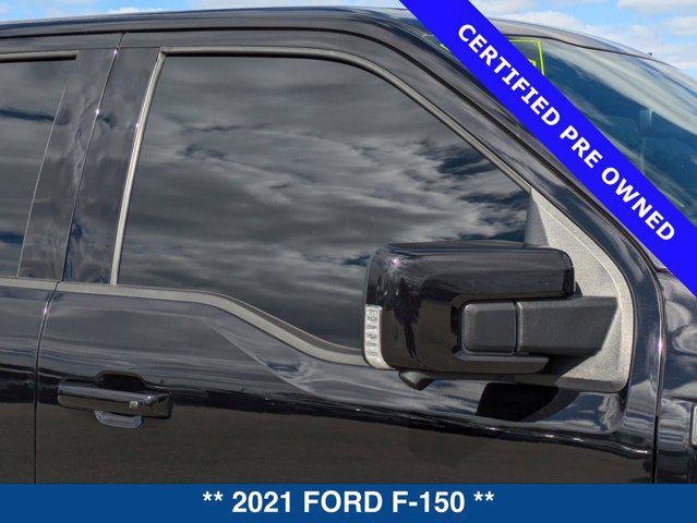 used 2021 Ford F-150 car, priced at $48,500