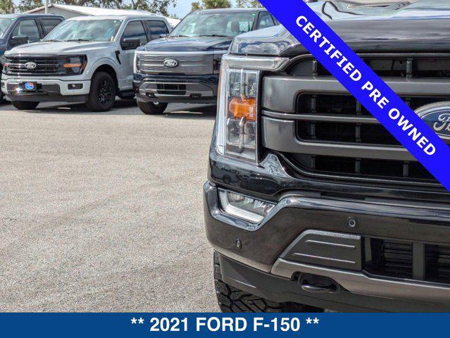 used 2021 Ford F-150 car, priced at $48,500