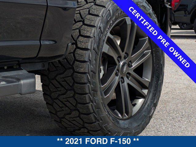 used 2021 Ford F-150 car, priced at $48,500