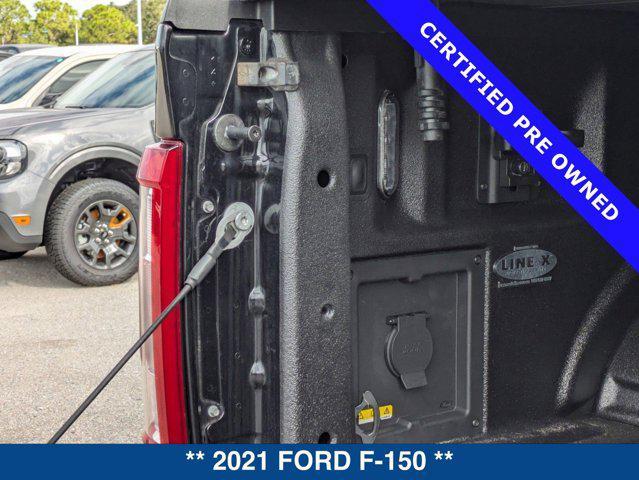 used 2021 Ford F-150 car, priced at $48,500