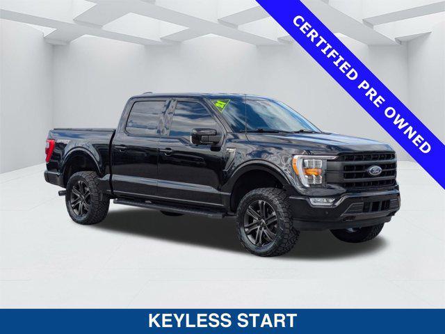 used 2021 Ford F-150 car, priced at $48,500