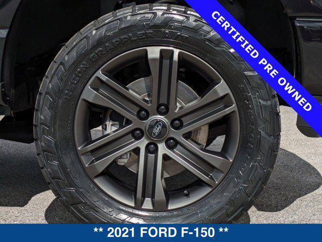 used 2021 Ford F-150 car, priced at $48,500