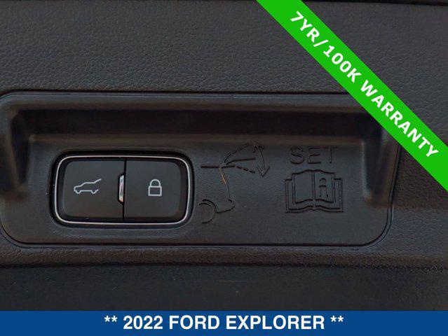 used 2022 Ford Explorer car, priced at $30,900