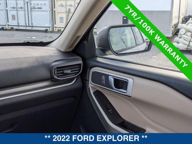 used 2022 Ford Explorer car, priced at $30,900