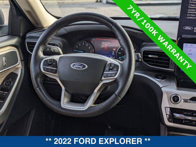 used 2022 Ford Explorer car, priced at $30,900