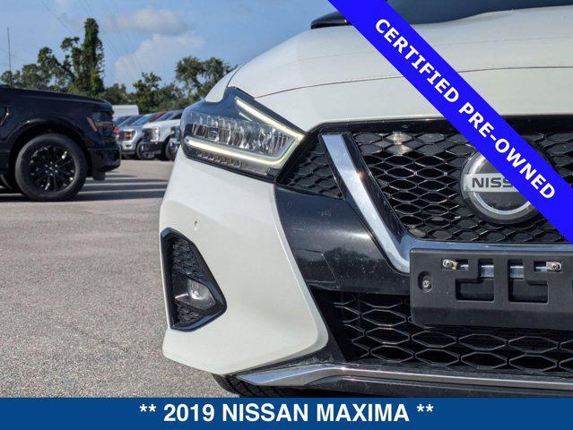 used 2019 Nissan Maxima car, priced at $22,500