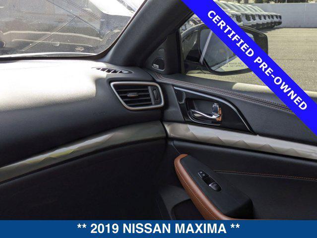 used 2019 Nissan Maxima car, priced at $22,500