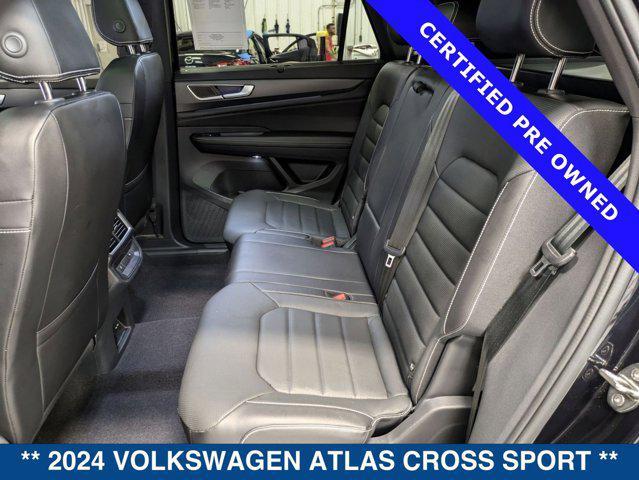 used 2024 Volkswagen Atlas Cross Sport car, priced at $42,500