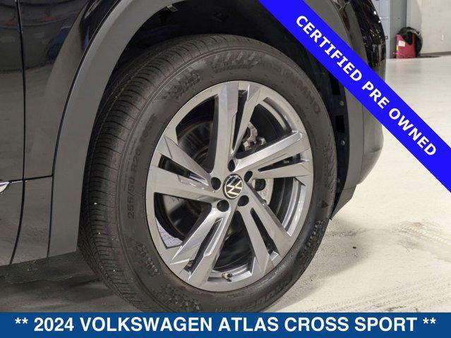 used 2024 Volkswagen Atlas Cross Sport car, priced at $42,500