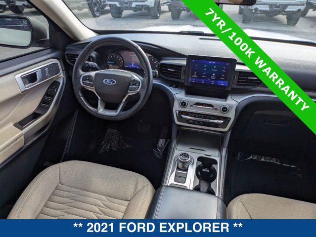 used 2021 Ford Explorer car, priced at $29,300