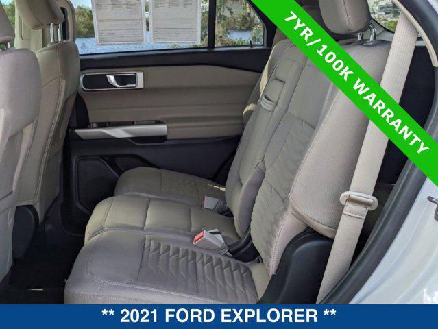 used 2021 Ford Explorer car, priced at $29,300