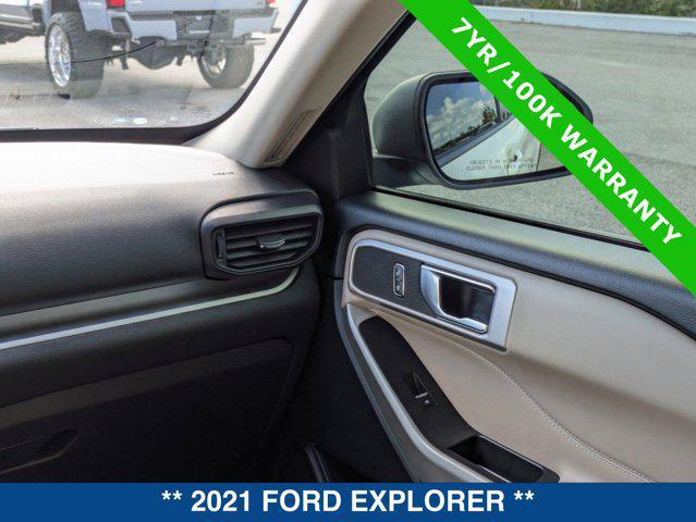 used 2021 Ford Explorer car, priced at $29,300